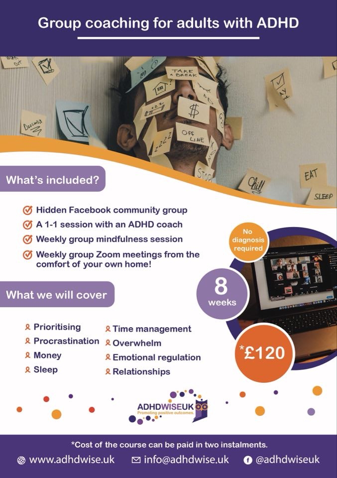 Group Coaching For Adults With ADHD